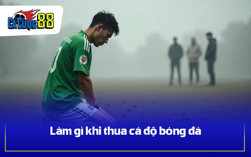 Làm gì khi thua cá độ bóng đá